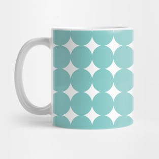 Retro Circles and Diamonds Mug